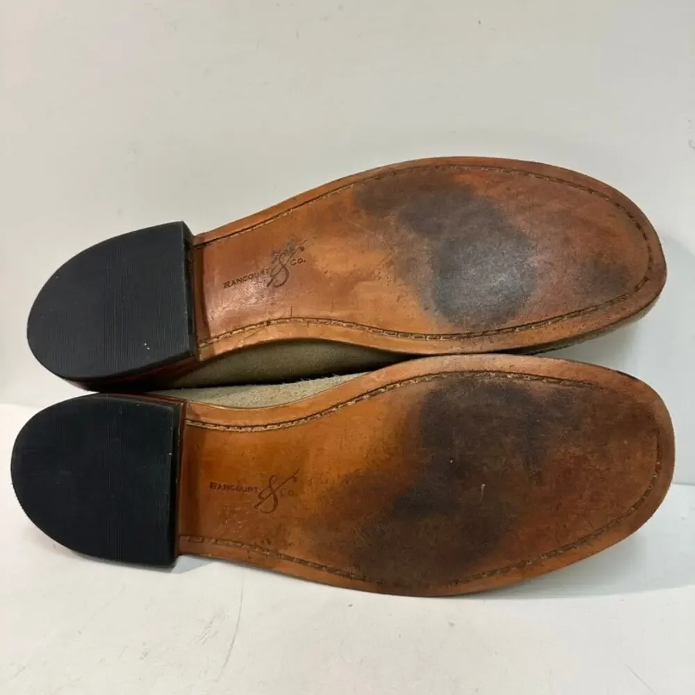 NEW HEELS Rancourt & Co. Naples Venetian Loafer Moc Suede Tan Made in USA 13 D
